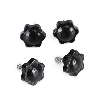 4Pcs Bisaccia Leva di Bloccaggio Bulloni e Dadi Kit Adatto Per Glide King Touring 96-19 Argento Generico