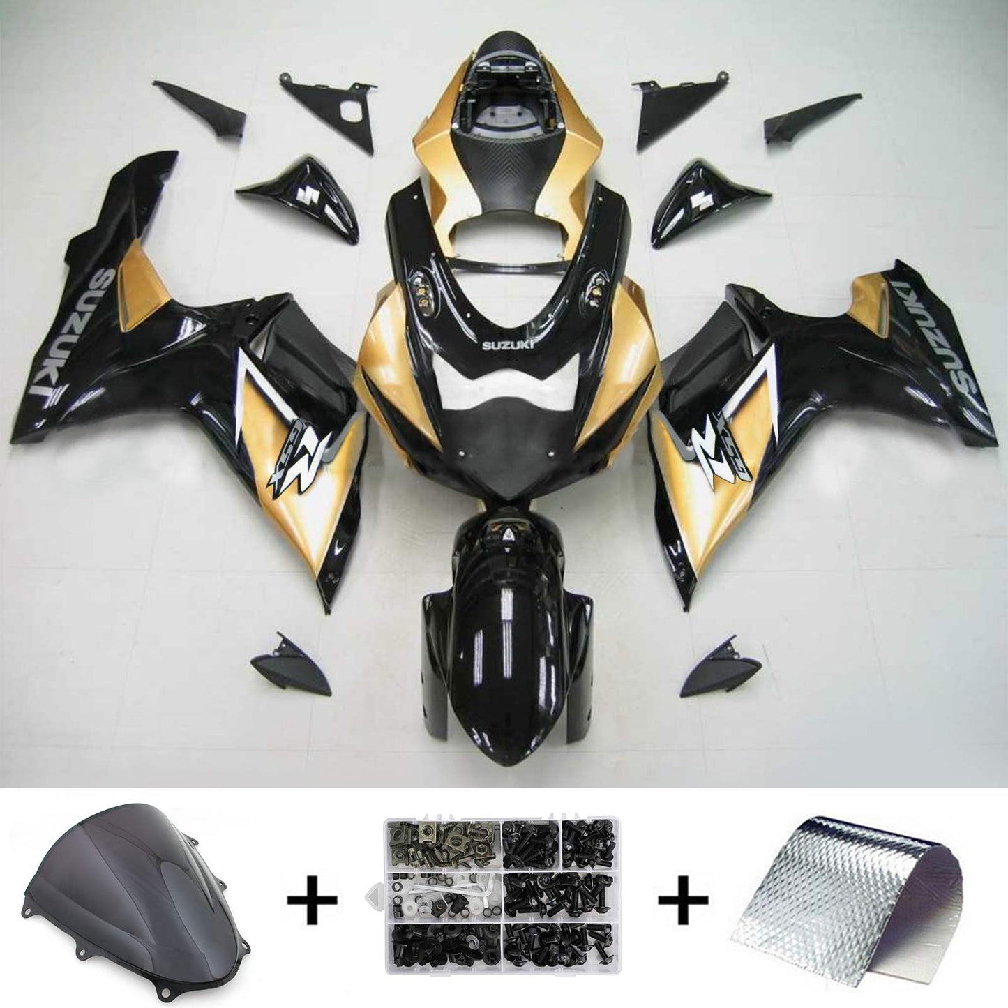 Suzuki GSXR 600/750 2011-2022 Kit carena K11 Carrozzeria Plastica ABS