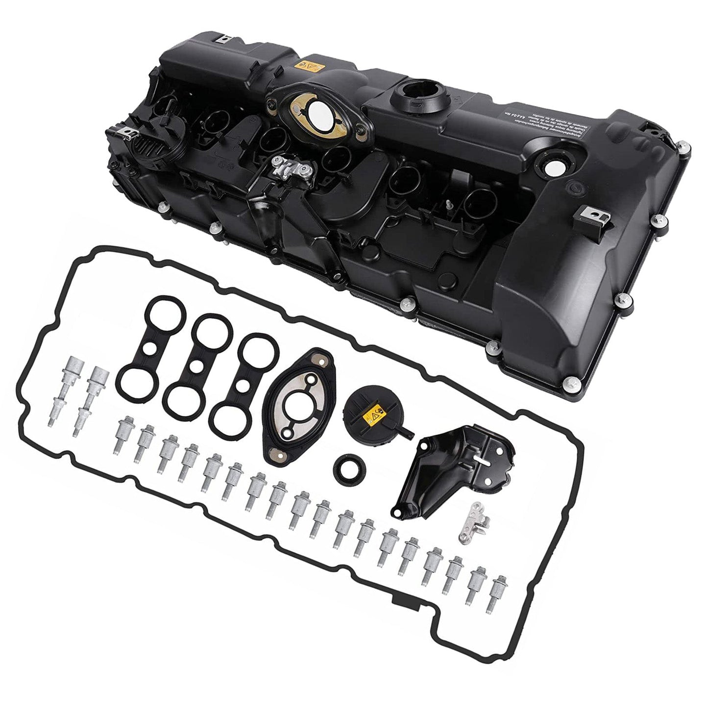 Coperchio valvola BMW X3 2009-2012 L6 3.0L con bulloni guarnizione 11127552281
