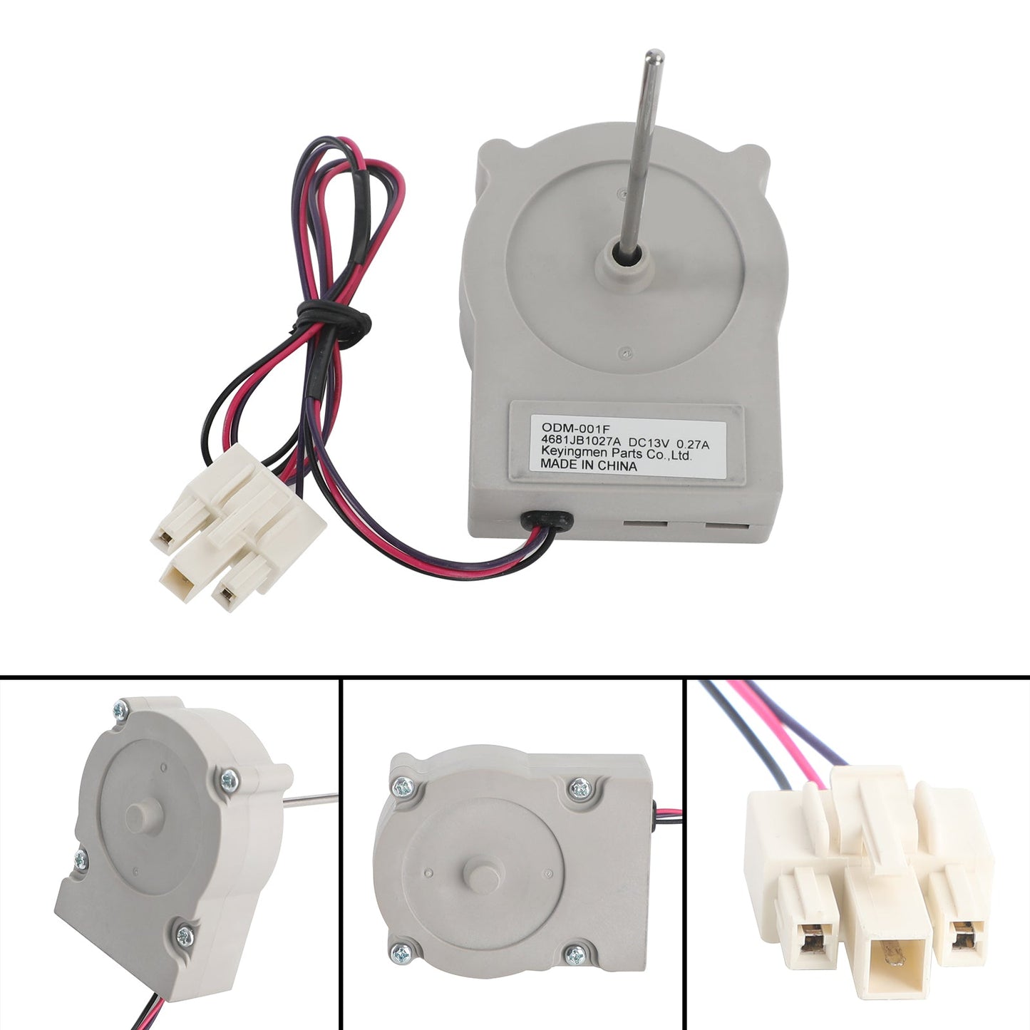 Motore del ventilatore dell“evaporatore del congelatore del frigorifero CC 13V per il frigorifero LG 4681JB1027A