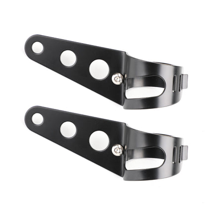 43mm - 50mm Staffa di montaggio per faro a forcella Adattatore per portalampada per motocicletta Generico