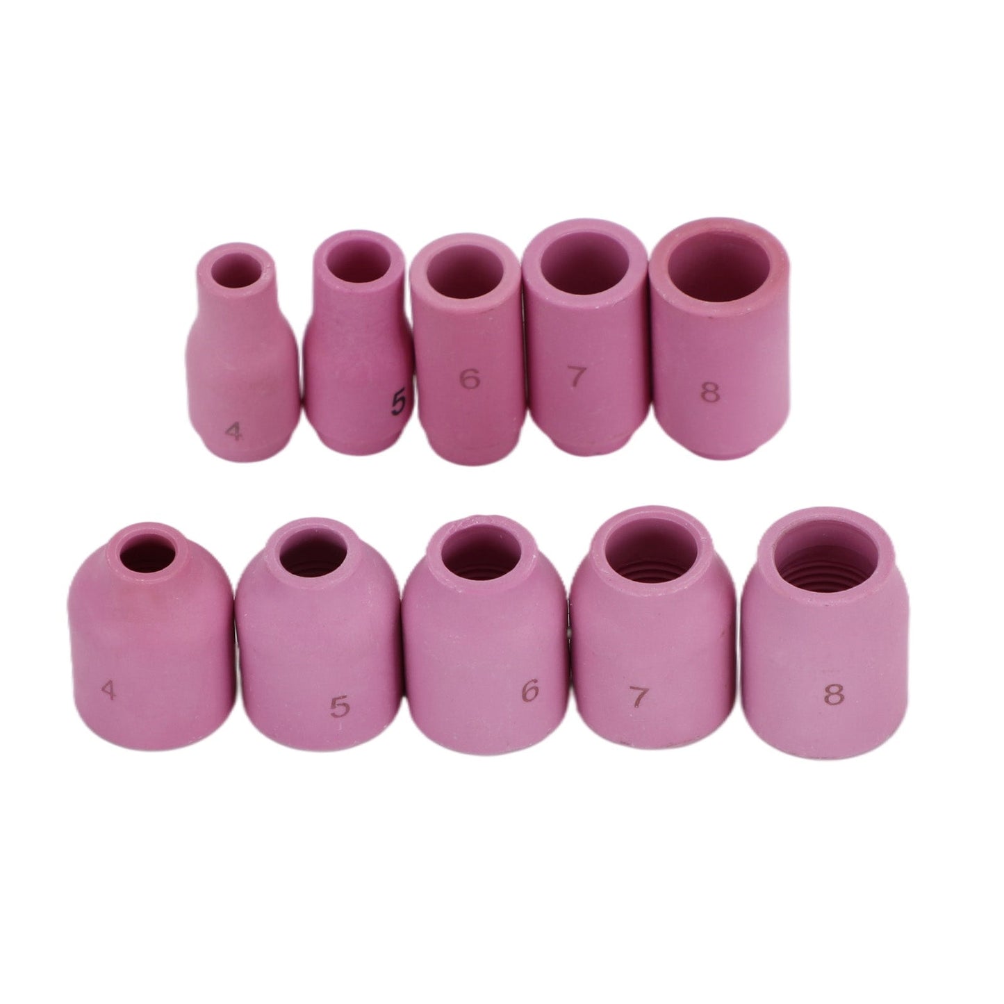 71PCS TIG Welding Torch Stubby Gas Lens #12 Pyrex Glass Cup Kit per WP-17/18/26