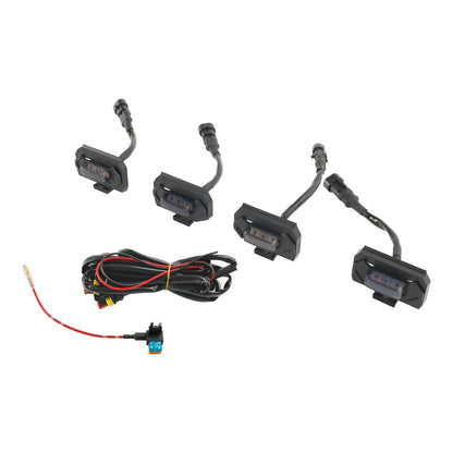 Luci della griglia a LED da 4 pezzi adatte per Toyota Tacoma TRD Off Road e TRD Sport 2020-2023