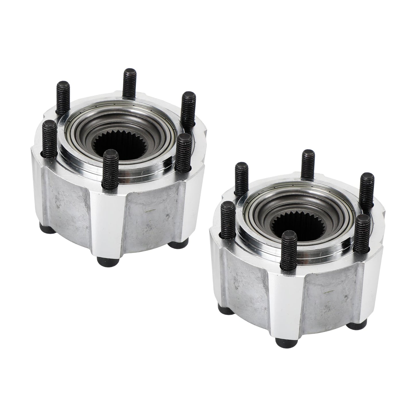 2 pezzi 1990-1994 Nissan D21 SE pickup cabina estesa 2 porte 3.0L mozzi con bloccaggio manuale 28 scanalature 40250-2S610