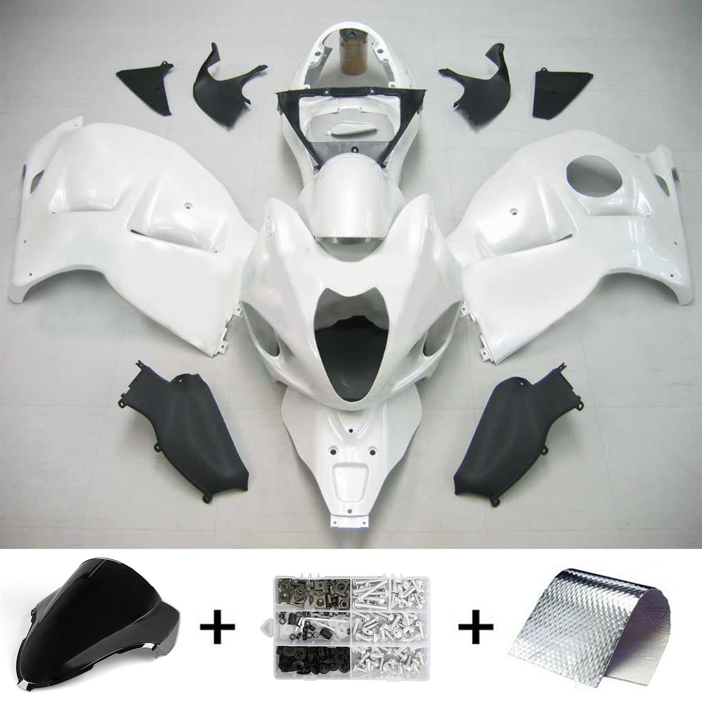 Suzuki Hayabusa GSXR1300 1999-2007 Kit Carenatura Carrozzeria Plastica ABS