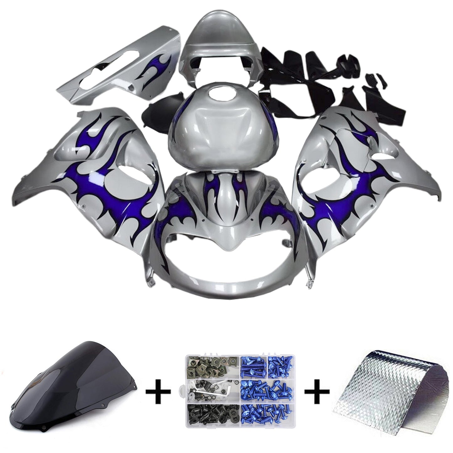 Kit carena iniezione Suzuki TL1000R 1998-2003 Carrozzeria plastica ABS