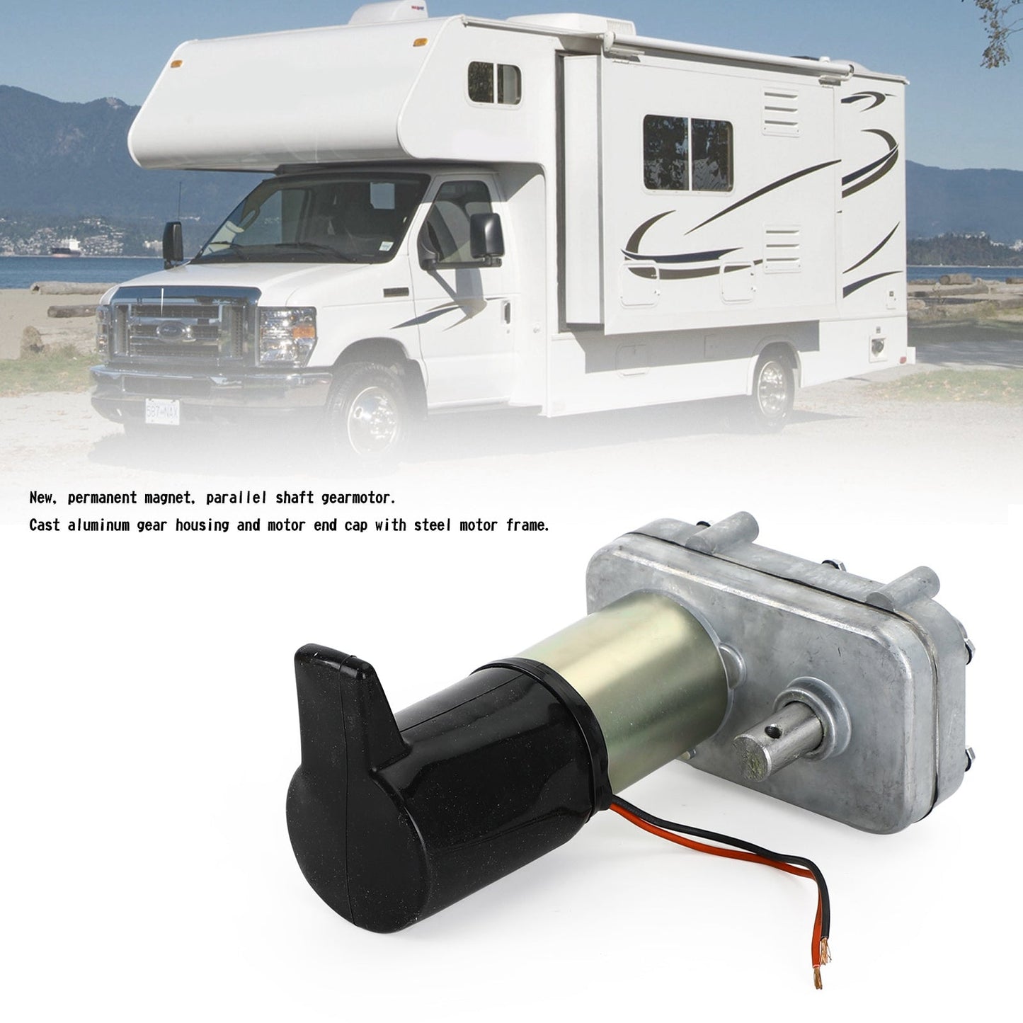 523900 Motorino estraibile di ricambio per motorino di alimentazione per camper 12V