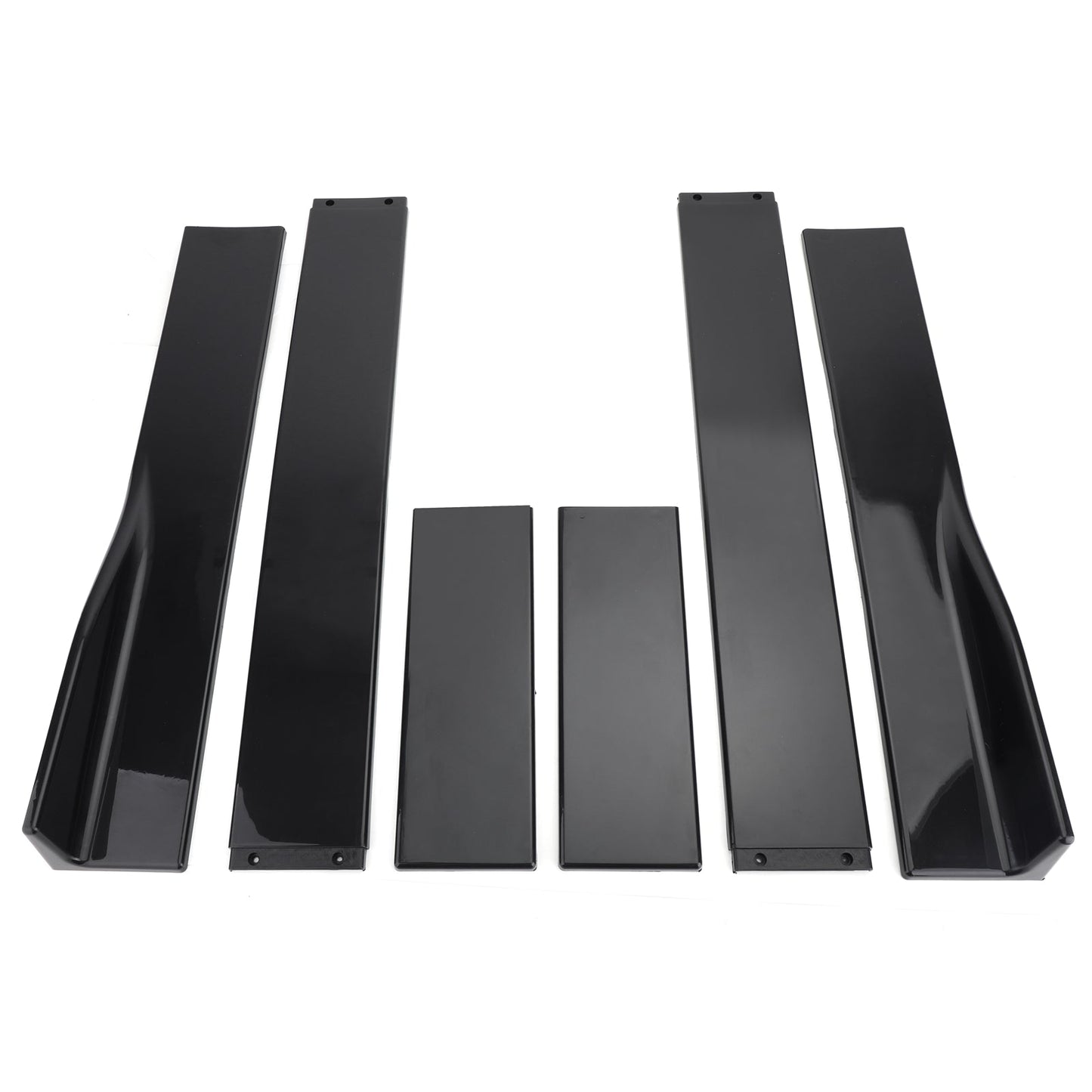78.7 Universal Side Skirt Extensions Rocker Panel Splitter Lip Polipropilene Generico