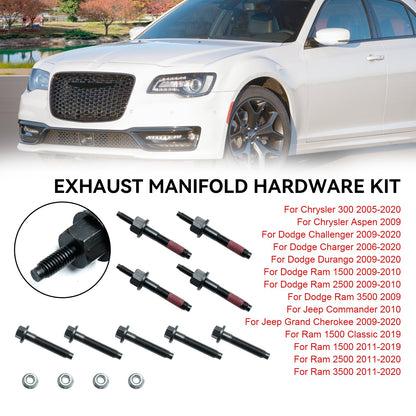 Kit hardware collettore di scarico 03309 per Dorman per Ram per Dodge per Jeep