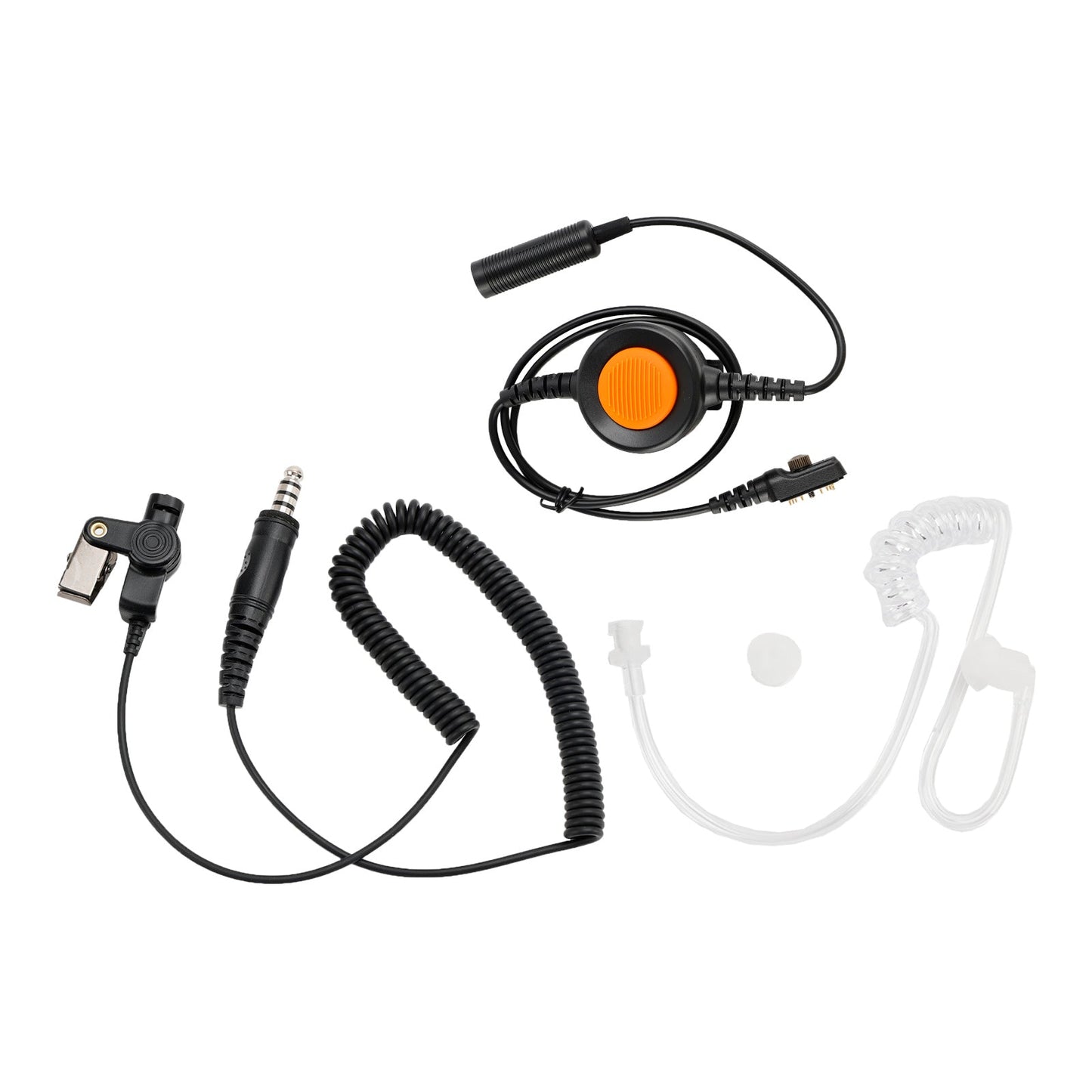7.1-A3 Aurione a tubo d'aria trasparente singolo per Hytera PD780/700/788/782 PT580H