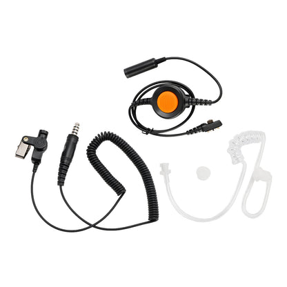 7.1-A3 Aurione a tubo d'aria trasparente singolo per Hytera PD780/700/788/782 PT580H
