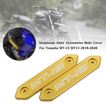 Copertura del corpo degli accessori in lega di alluminio per Yamaha MT 15 MT-15 MT15 2018-2020 Generico