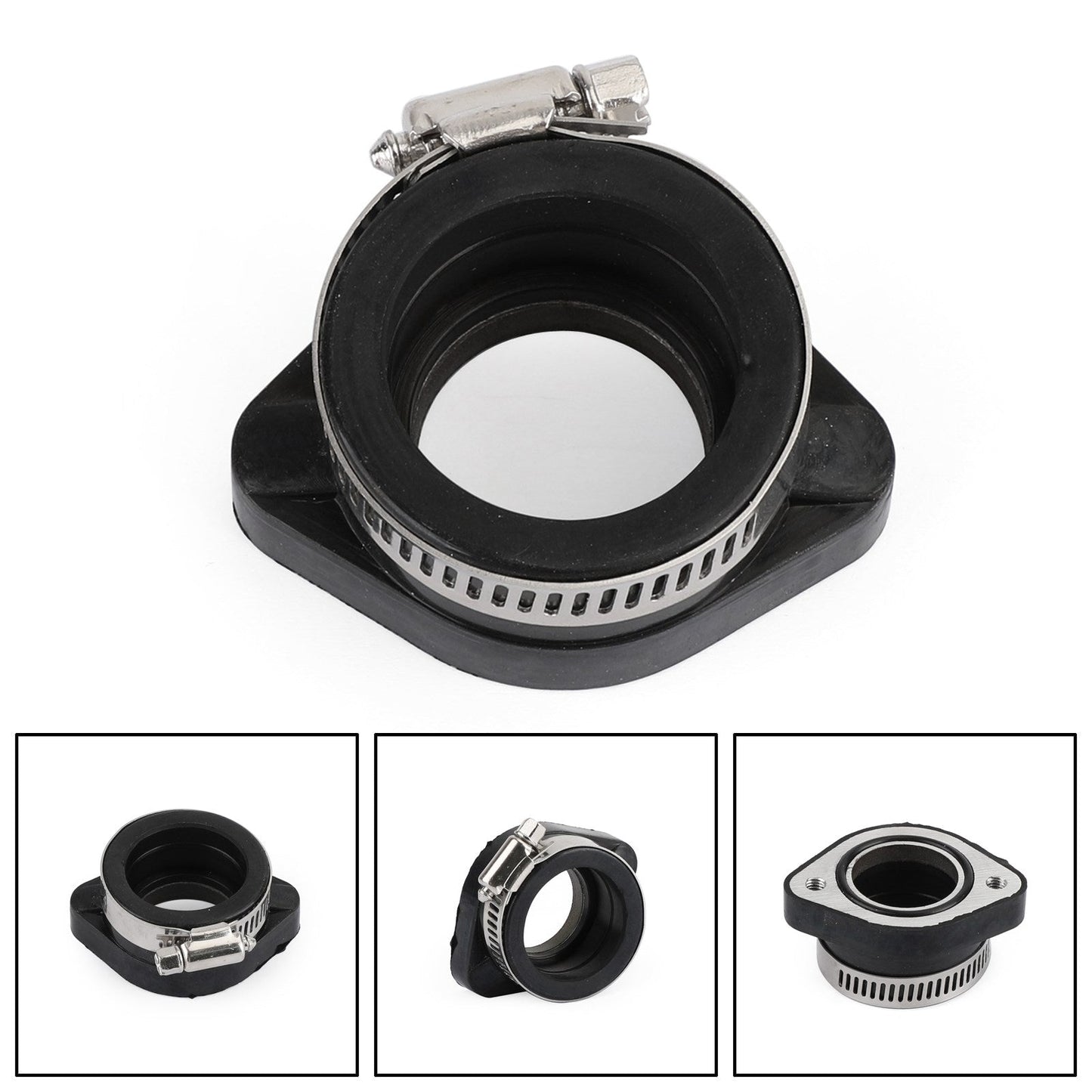 28mm ASPIRAZIONE CARB BOOT FLANGIA COLLETTORE ASPIRAZIONE Per 110 125 140 150 160 cc Motore Generico
