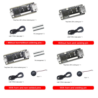 Scheda di sviluppo Sipeed Tang Nano 20K Gioco retrò FPGA open source con altoparlante