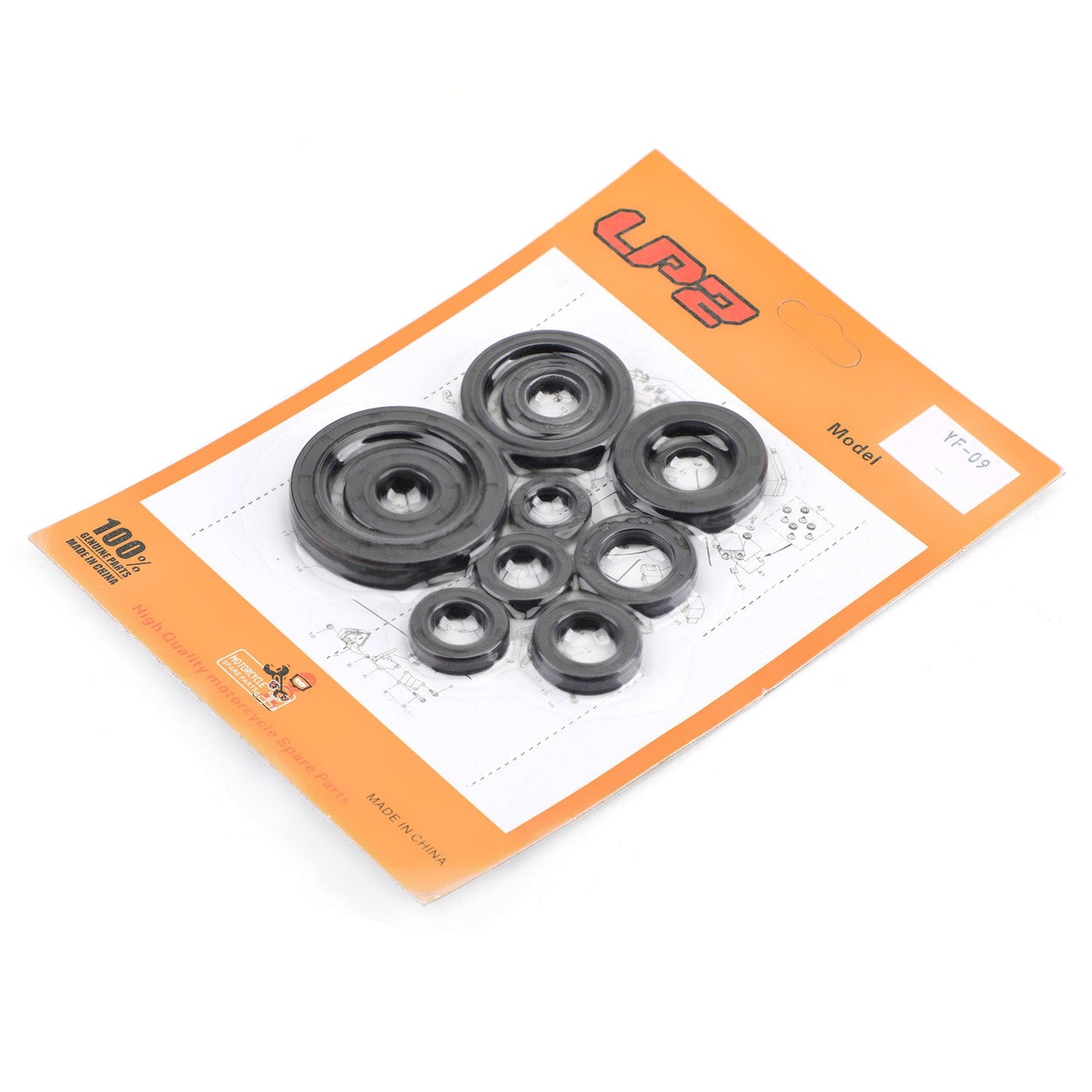 Kit guarnizioni olio motore Set 11 pezzi guarnizioni per Honda CR125R 2004-2007 cr125r cr 125 Generico