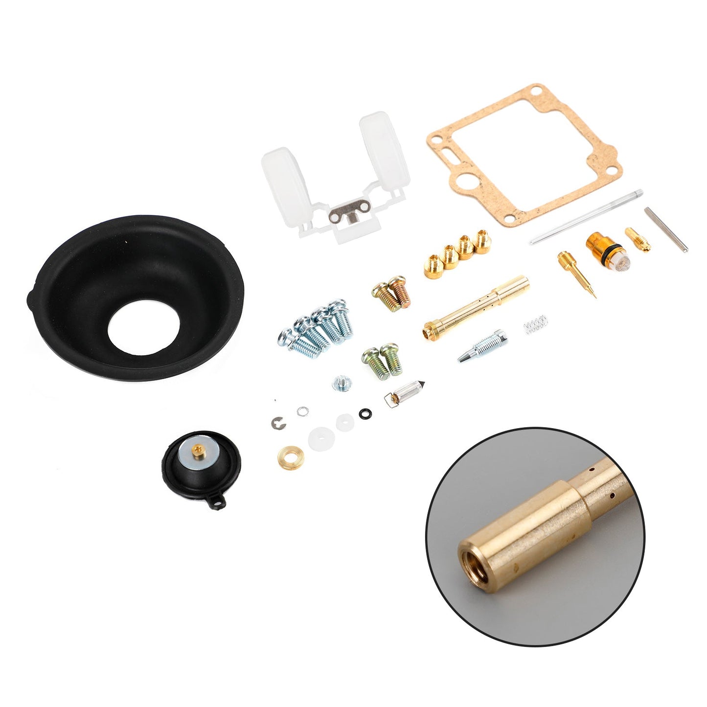 Carburatore Carb Rebuild Repair Kit adatto per Yamaha Virago XV750 1988-1998 Generico