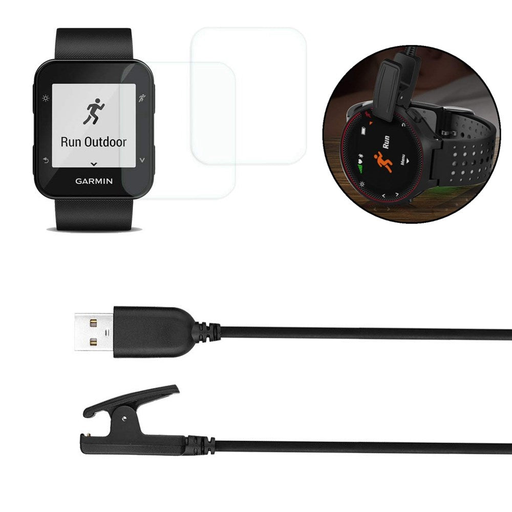 Caricabatterie Cavo dati di ricarica USB per Garmin Watch Approach G10/S20/Vivomove HR