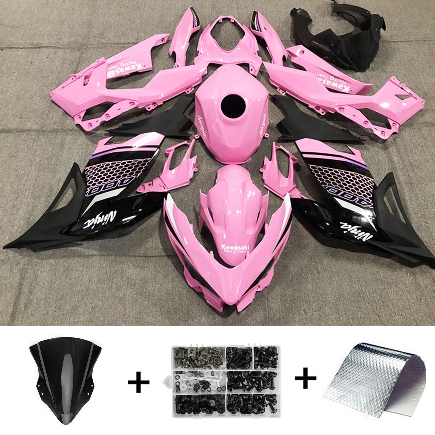 Kit carenatura Kawasaki EX400/Ninja400 2018-2022