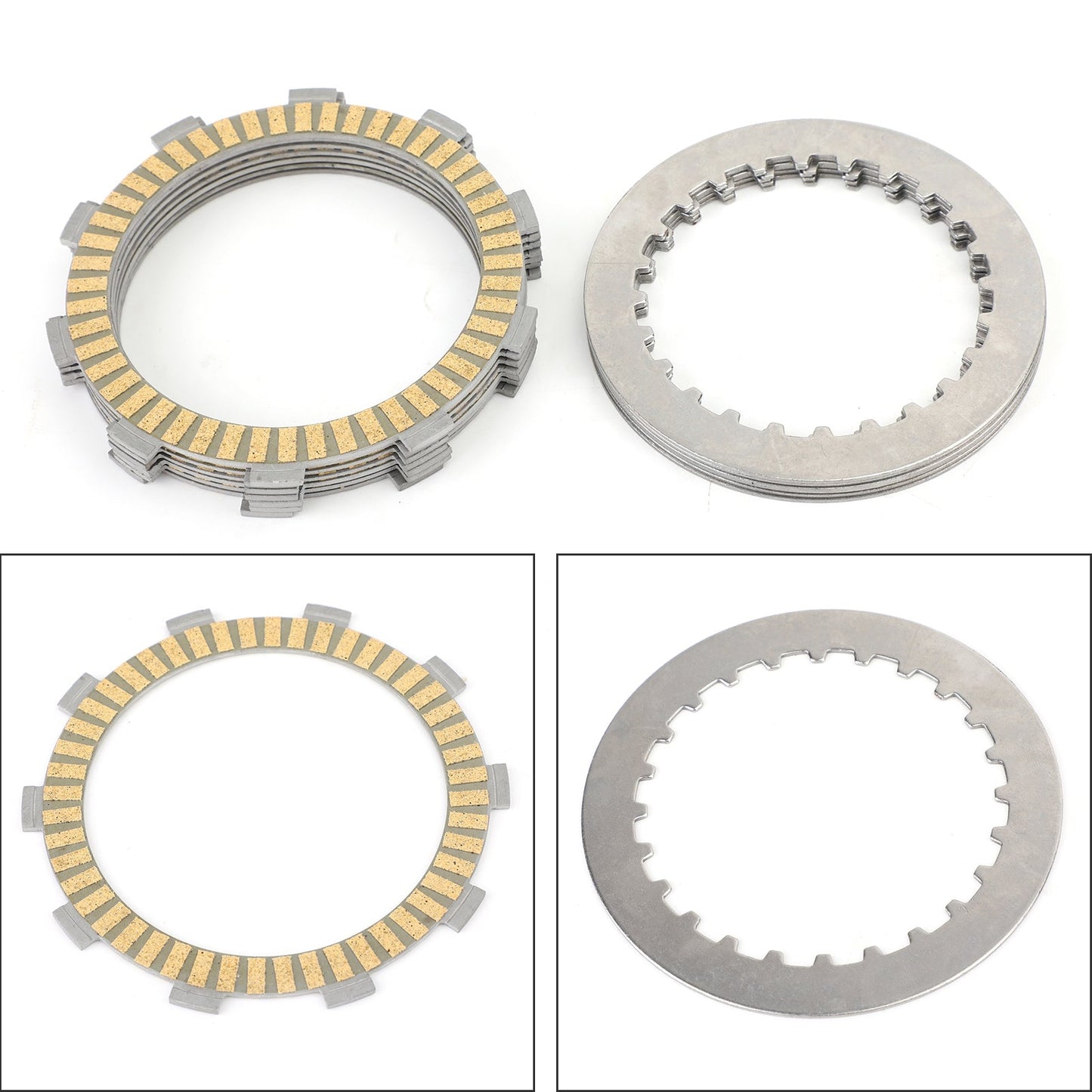 Kit frizione in ferro e dischi di attrito per Honda XR400R ATC250 CRM250R TRX250R 85-04 Generico