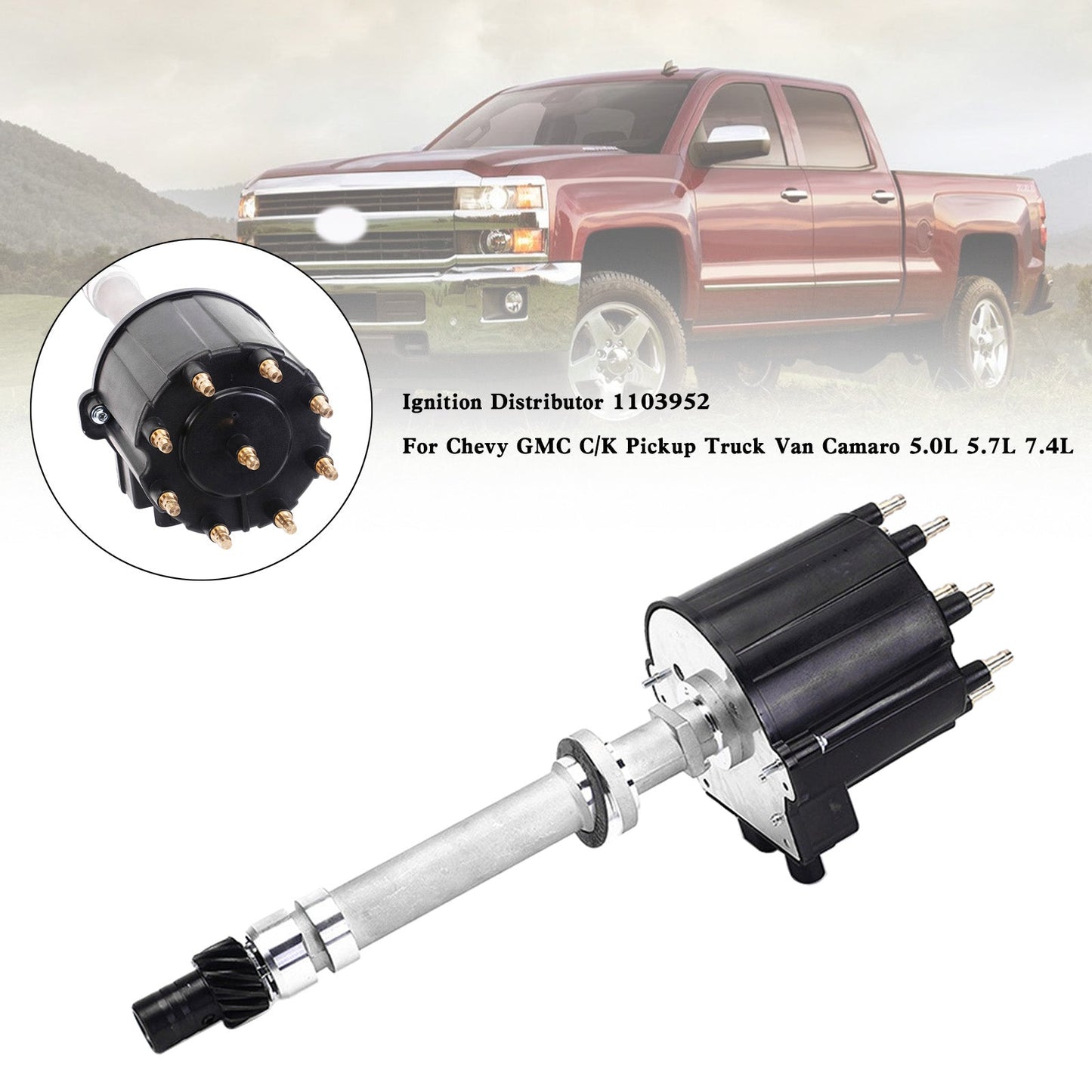 Distributore di accensione 1103952 per camioncino GMC C/K Van Camaro 5.0L 5.7L 7.4L 1103698