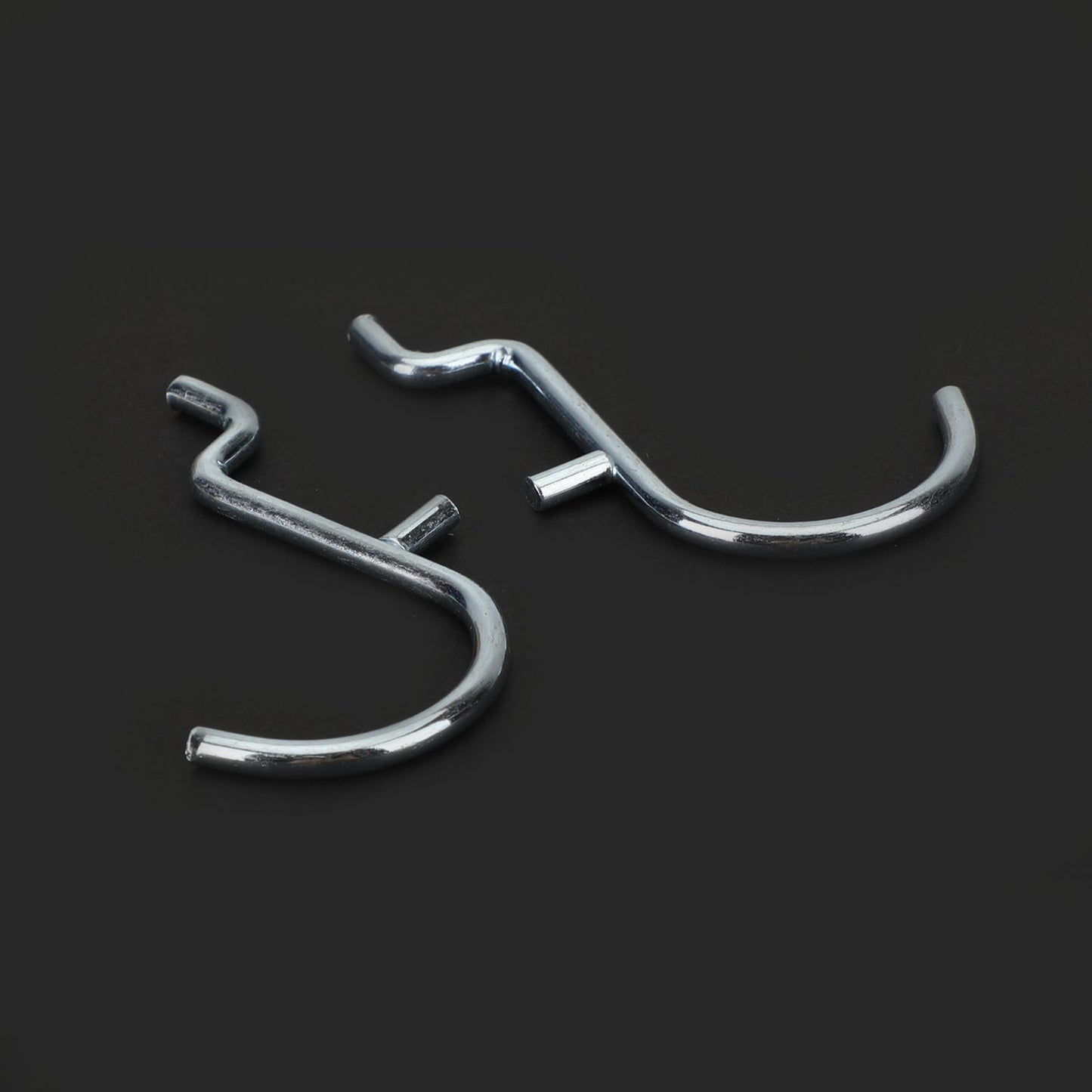 Confezione da 20 ganci appendiabiti da garage Jumbo "J" in metallo da 1/8 a 1/4 di pollice