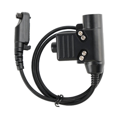 Cuffia regolabile con cancellazione del rumore 7.1-C5 per Hytera PD600 PD602 PD602g PD605