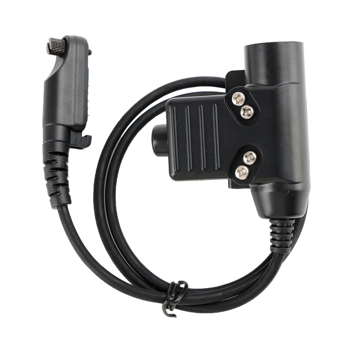 Z-Tactical Cuffie regolabili con microfono per gola per Hytera PD600 PD602 PD602g PD605