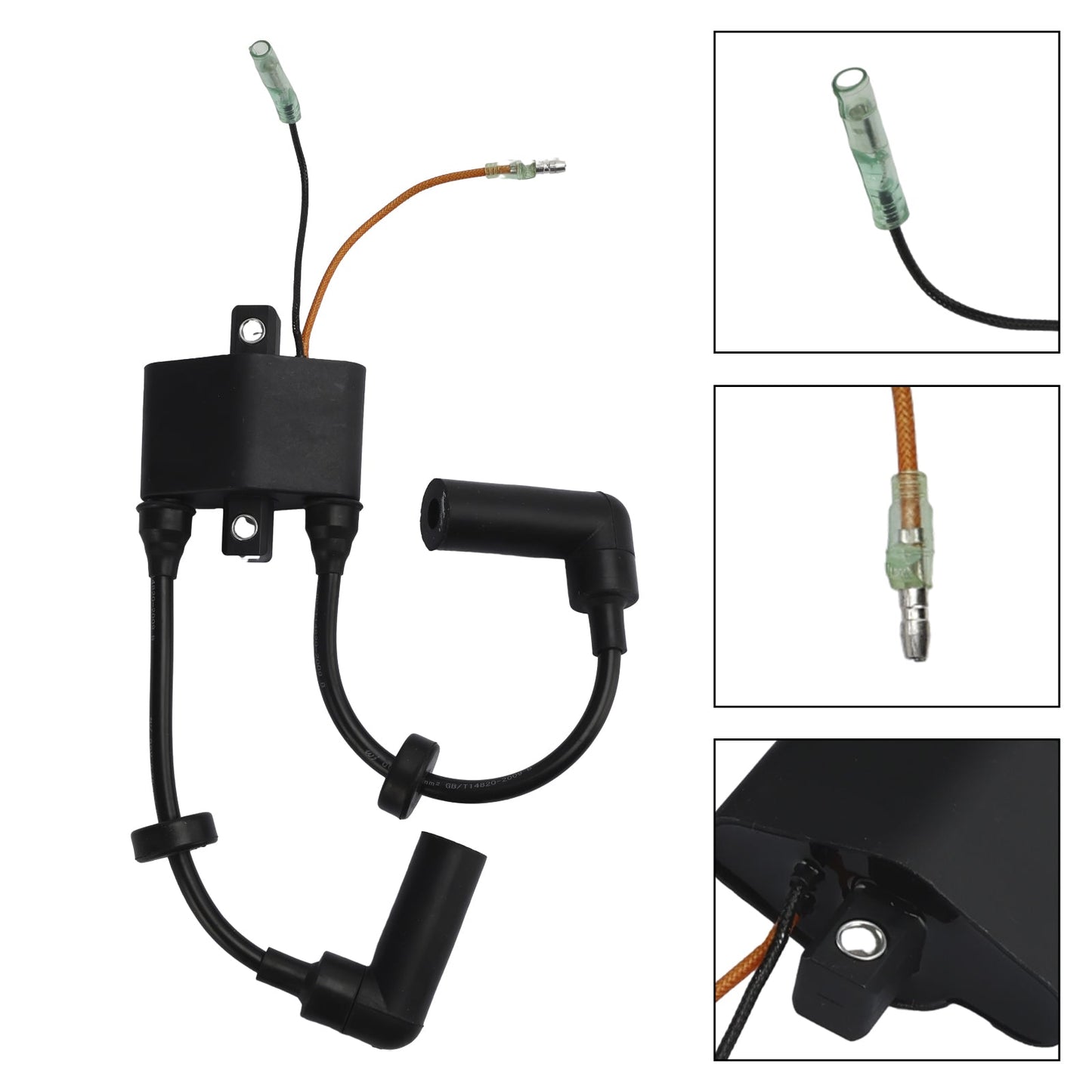 Bobina di accensione adatta per Yamaha 9.9hp F9.9 F13.5Ahp F13.5A F15hp F15 25HP 66M-85570