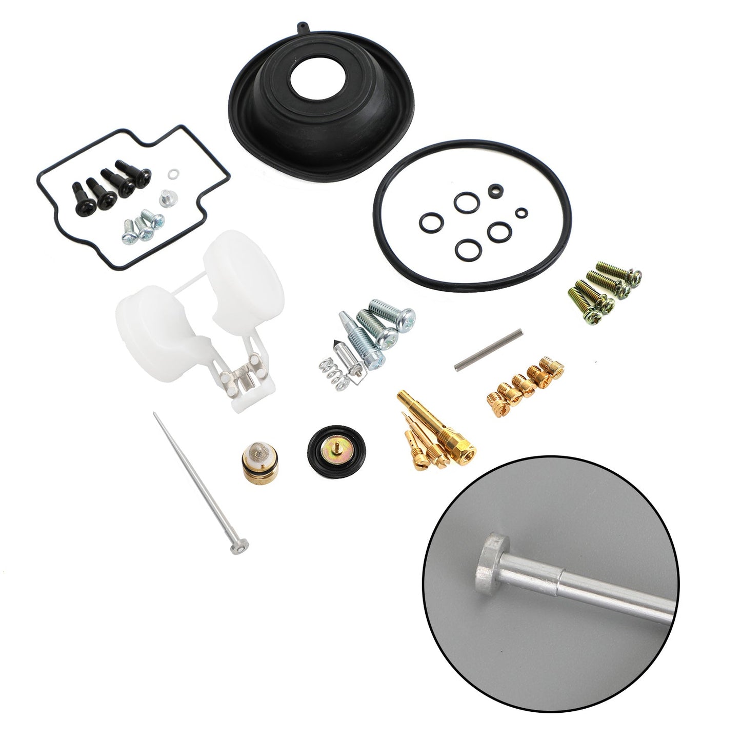 Carburatore Carb Rebuild Kit adatto per Ninja ZX-9R GPZ900R ZX900A/B/C 1994-03 Generico