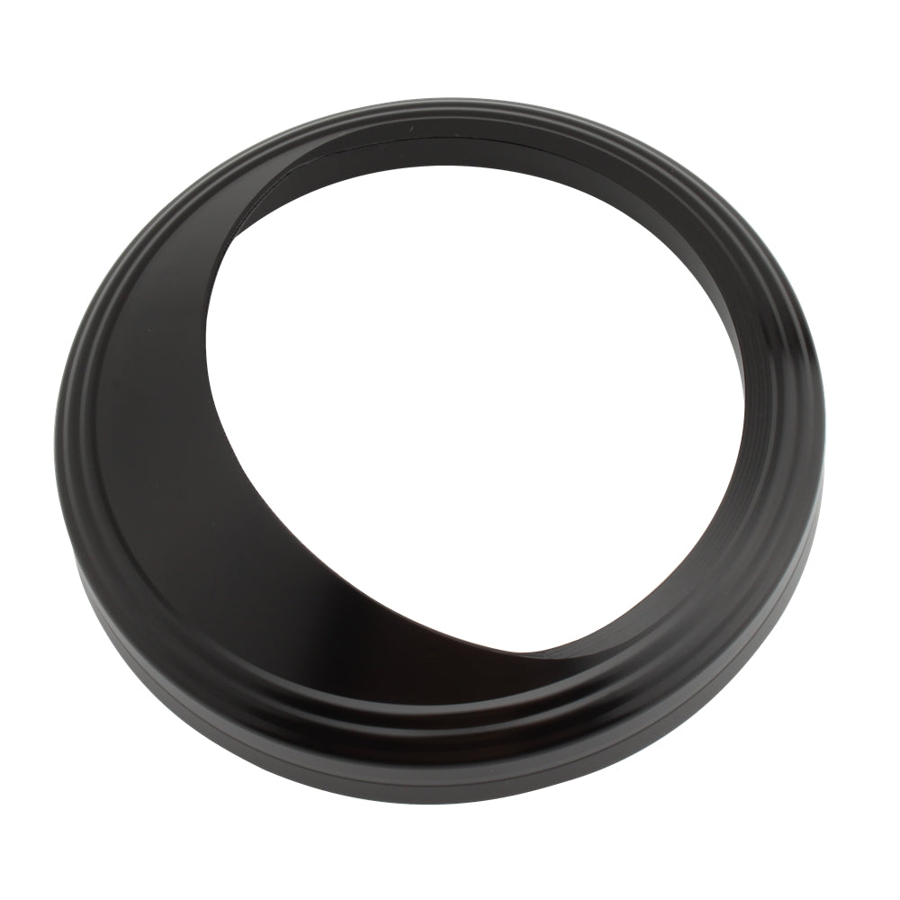 5" custodia tachimetro protezione coperchio contagiri per Glide Softail Fat Boy Fxst Silve