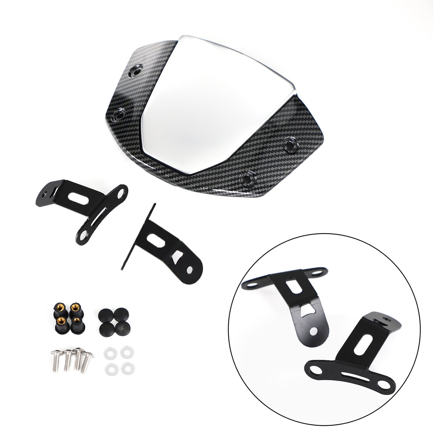 Parabrezza Cupolino Parabrezza per HONDA CB650R 2018-2023 CB1000R 2018-2020