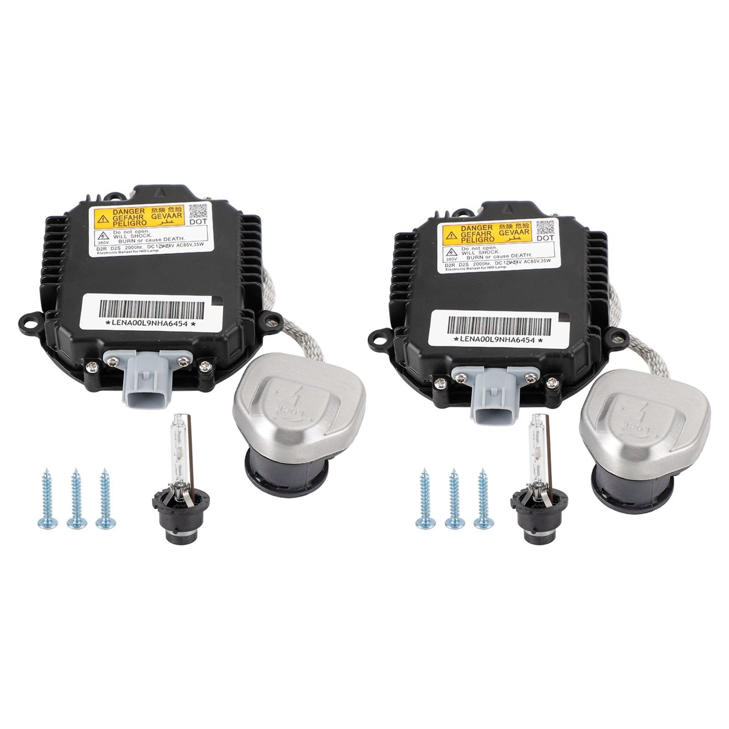 2011-2014 Infiniti QX56, QX80 2x Xenon Ballast &amp; D2S Bulb Kit Unità di Controllo