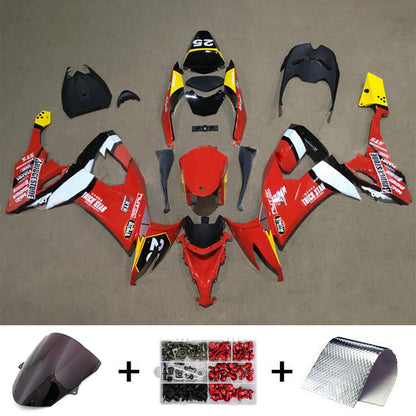 Amotopart Kawasaki ZX10R 2008-2010 Kit carena Carrozzeria Plastica ABS