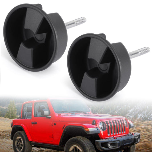 2 pezzi Jeep Wrangler 2007-2017 Hardtop Freedom Viti per pomello di montaggio superiore