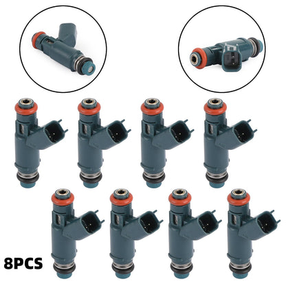 8PCS Fuel Injectors 2W93-BA Fit For 03-09 Jaguar 4.2L 08-09 Land Rover 4.2L