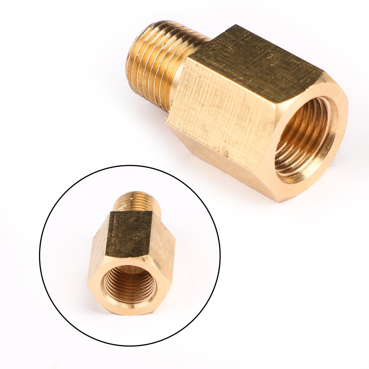 Adattatore da 1/8 NPT femmina a 1/8 BSPT maschio Adattatore pressione olio filettatura sensore generico