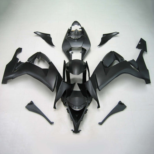 Amotopart Kawasaki ZX10R 2008-2010 Kit di rivestimento nero Matt