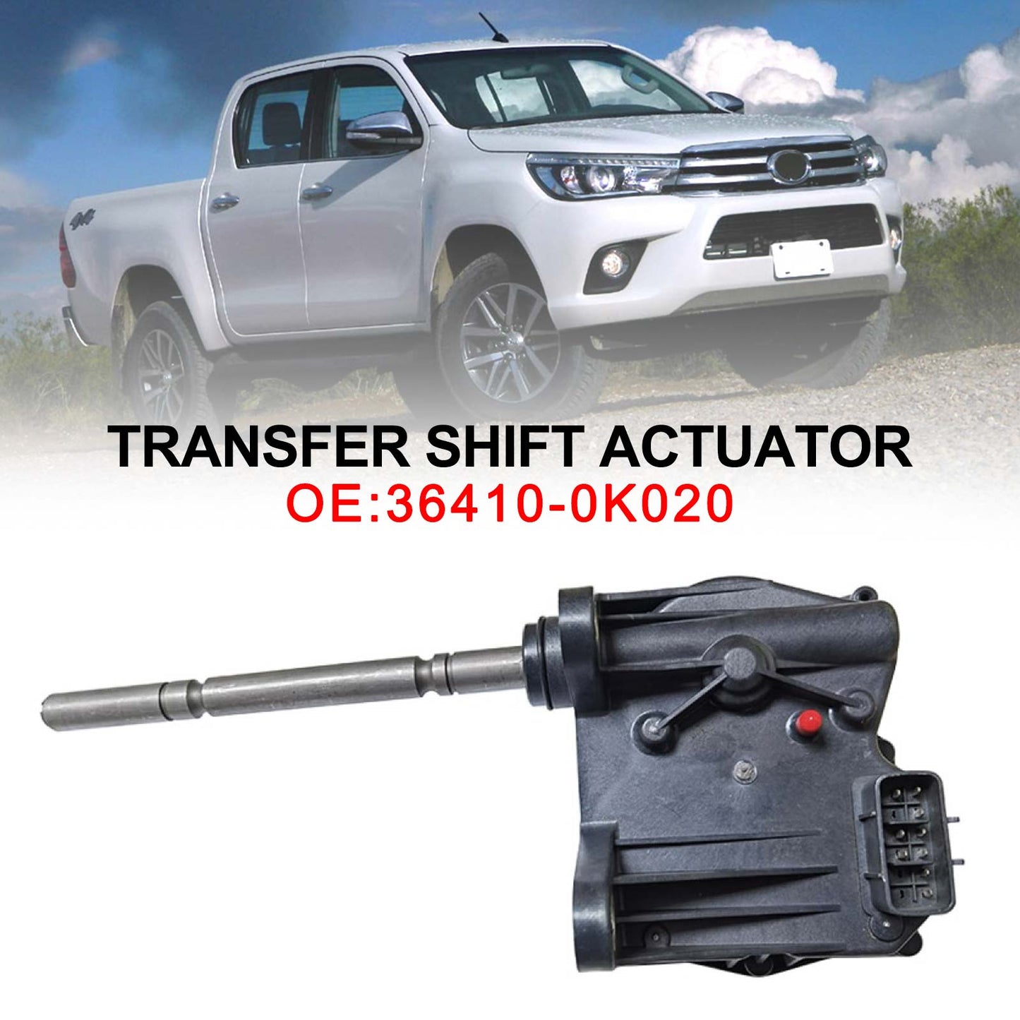 Toyota Tacoma 3.5L 2016-2020 Motore: 2GRFKS 2TRFE Transfer Shift Actuator 36410-0K020 Fedex Express