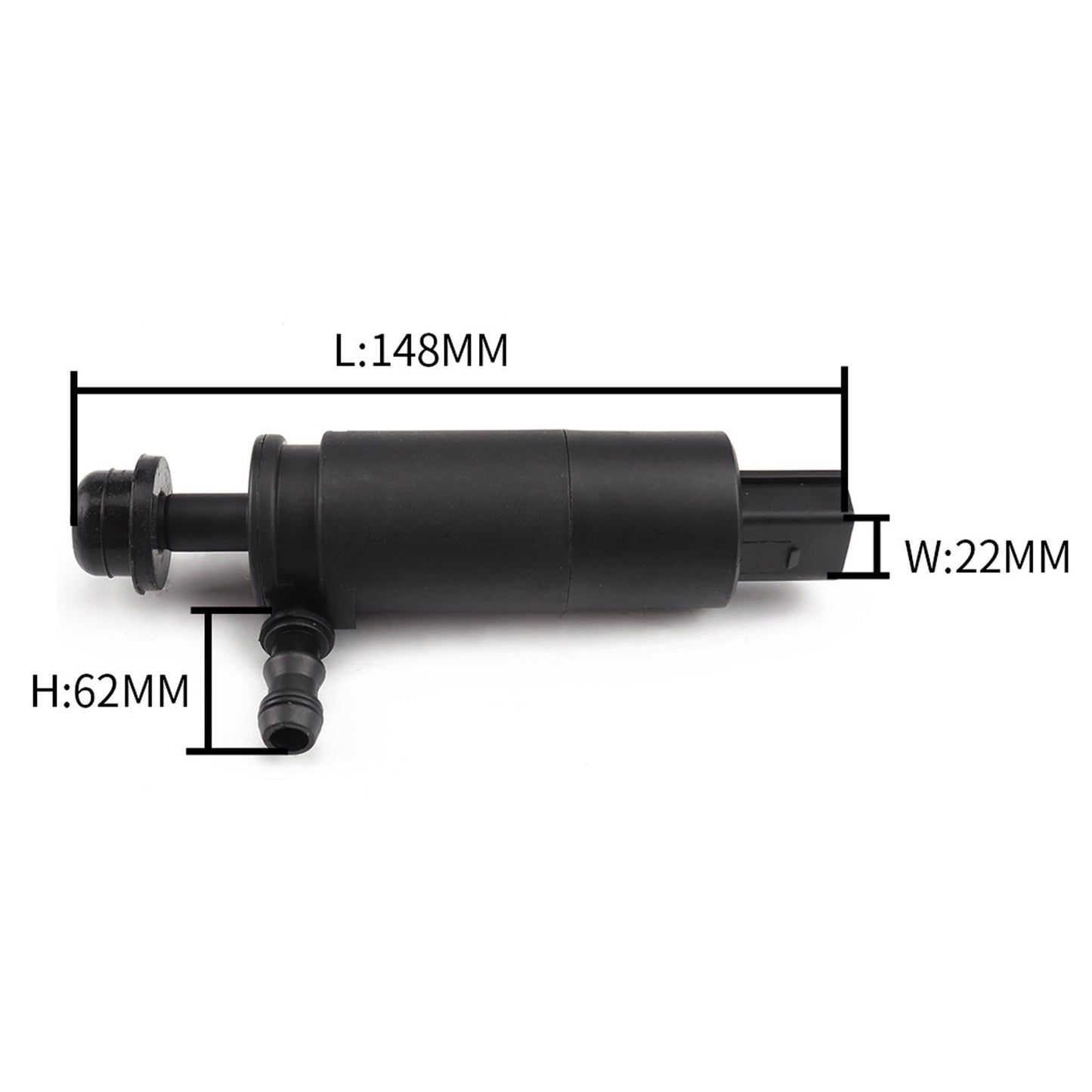 Pompa lavafari 67128377430 per BMW E46 E90 X5 E60 E65 E66 X3 Generico
