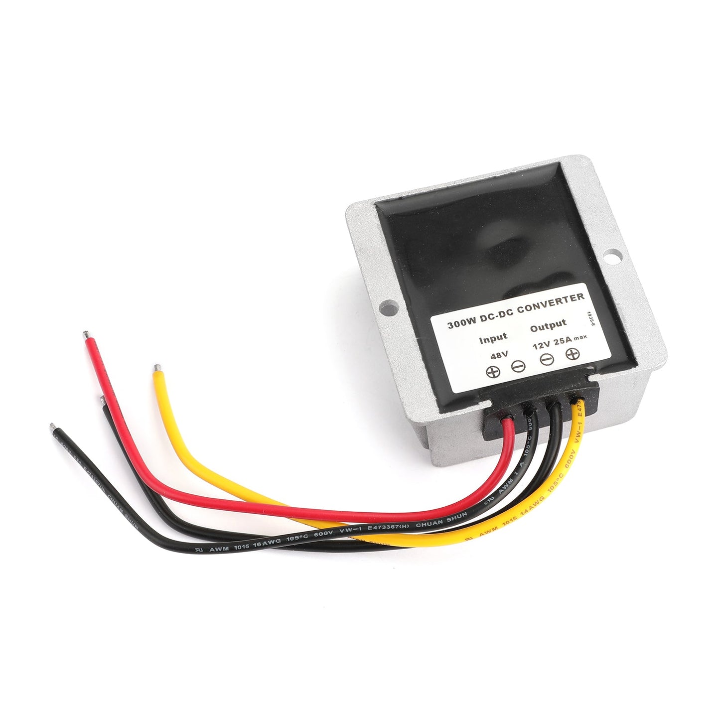 Impermeabile 36V/48V a 12V 25A 300W Step Down Regolatore Convertitore di Potenza DC/DC
