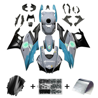 2022-2023 Yamaha YZF-R3 R25 Kit carenatura iniezione Carrozzeria Plastica ABS