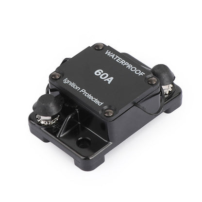 Fusibile interruttore automatico 60A AMP 12-48V DC Interruttore di ripristino automatico per barca per auto IP67
