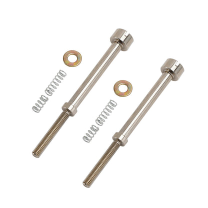 Kit di ricostruzione carburatore 2X Candela con vite del minimo adatta per Big Twin 90-06 27006-88