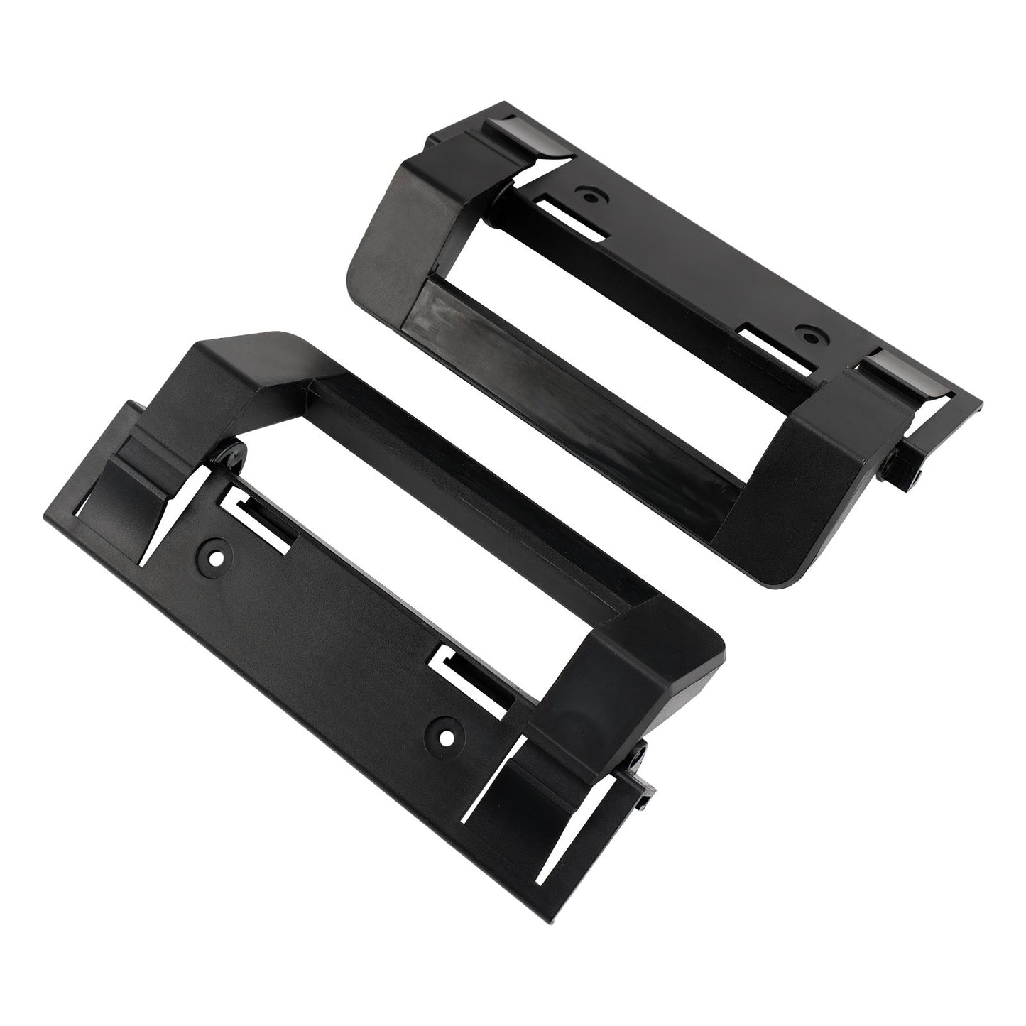 2 × Maniglia per porta del frigorifero per camper, impugnatura nera, hardware per Dometic 3316882900