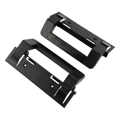 2 × Maniglia per porta del frigorifero per camper, impugnatura nera, hardware per Dometic 3316882900