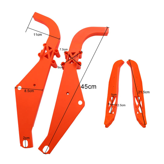 Carenatura interna Batwing Supporto altoparlanti Staffe per Touring Electra Glide 1996-2013 Generico