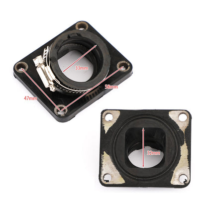 Flangia di avvio del collettore di aspirazione adatta per Yamaha AG MX 100 DT 100 76-83 RT 100 90-00 generico