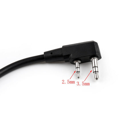 Cuffie regolabili con cancellazione del rumore adatte per Kenwood BaoFeng TK3107 TK3207
