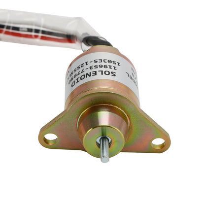 Elettrovalvola di intercettazione carburante adatta per Yanmar 1503ES-12S5SUC5S 119653-77950