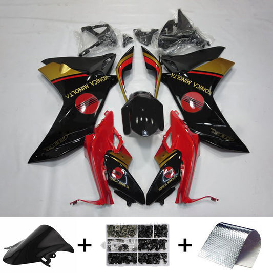 Amotopart Honda CBR600F 2011-2013 Kit carena Carrozzeria Plastica ABS